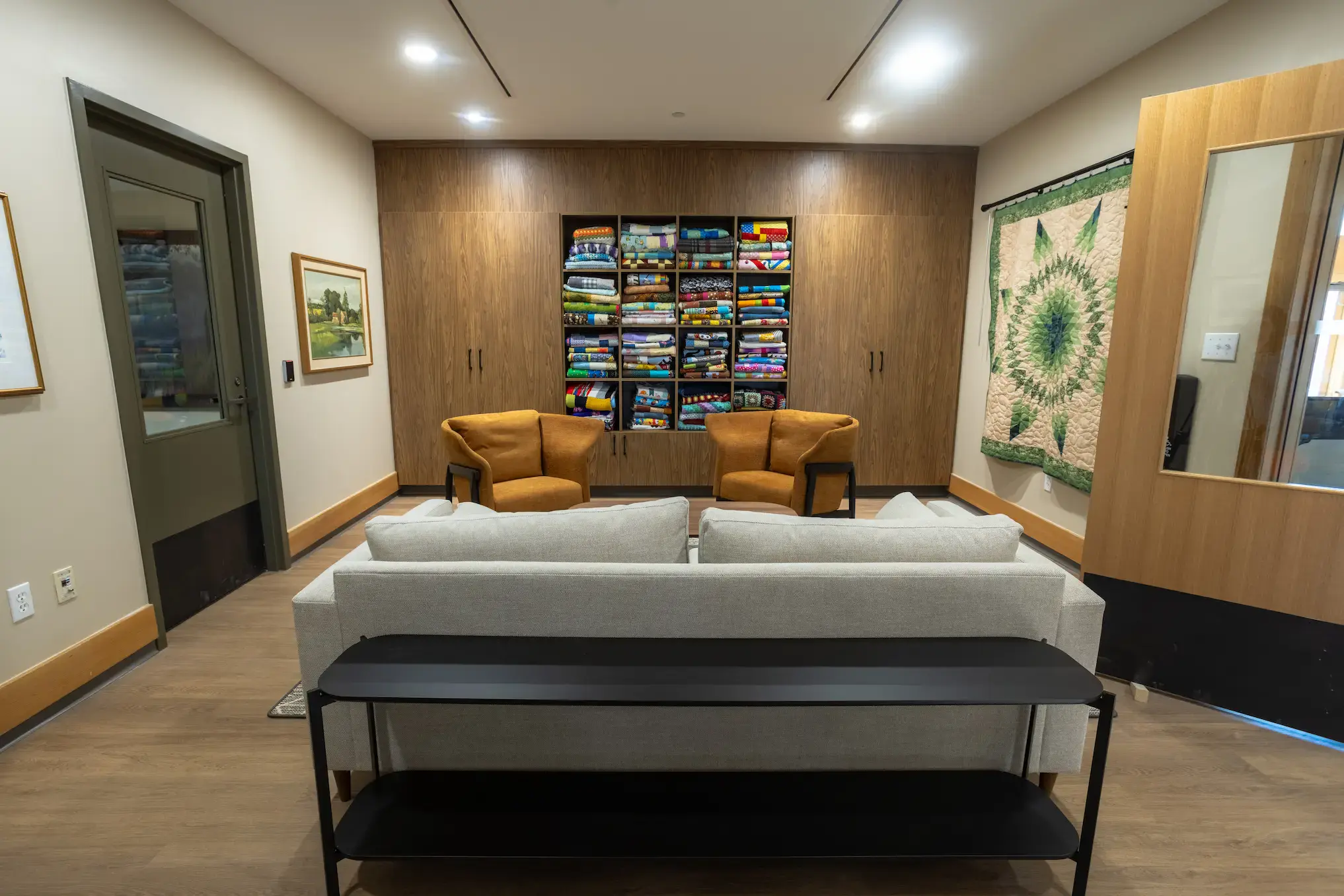 Photo of the Family Services Lounge in the Ronald McDonald House