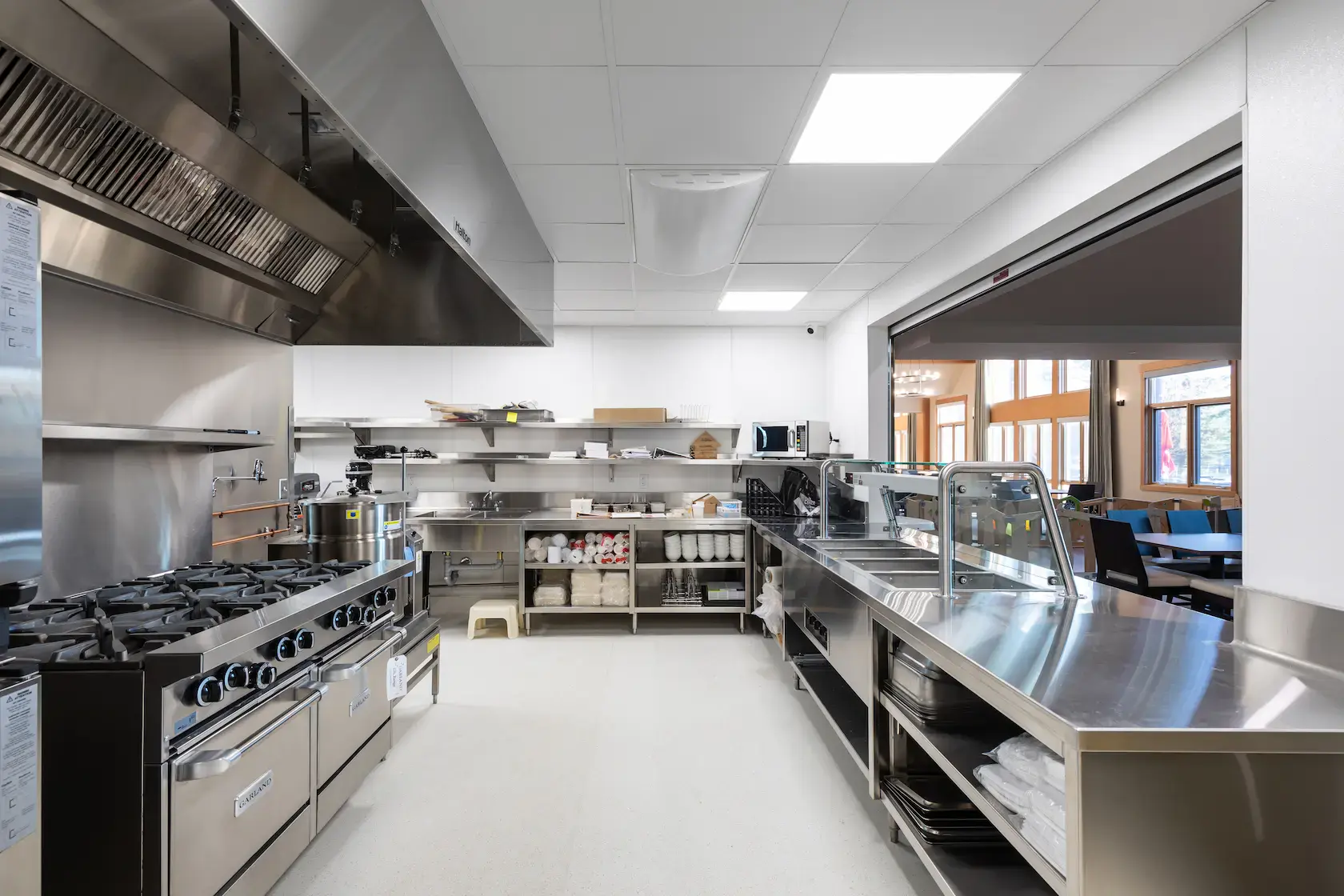 Photo of the South Kitchen in the Ronald McDonald House