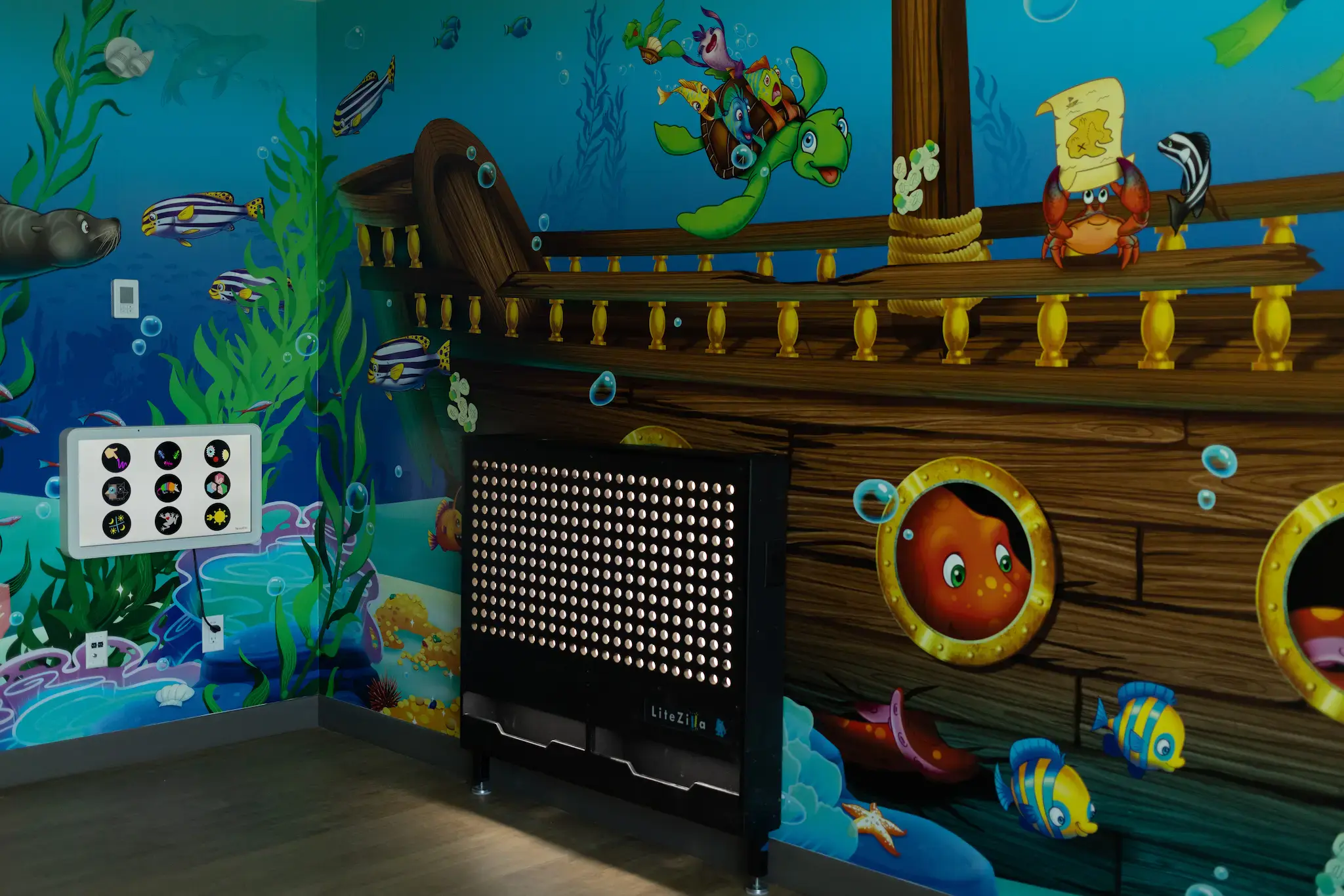 Photo of the South Playroom in the Ronald McDonald House